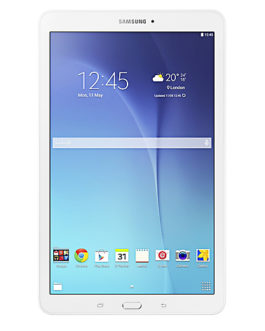 Samsung Tablet Galaxy Tab E 9,6″ SM-T560NZWAPEO 8 GB Blanco